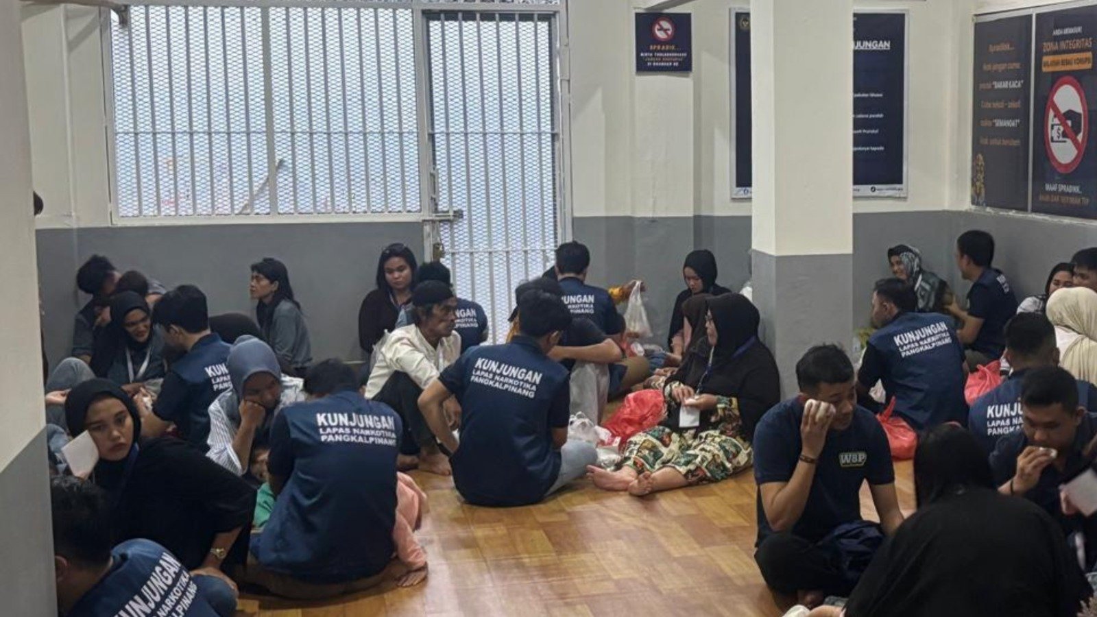 Lapas Narkotika Pangkalpinang Perkuat Ikatan Keluarga Warga Binaan Lewat Program Buka Puasa Bersama